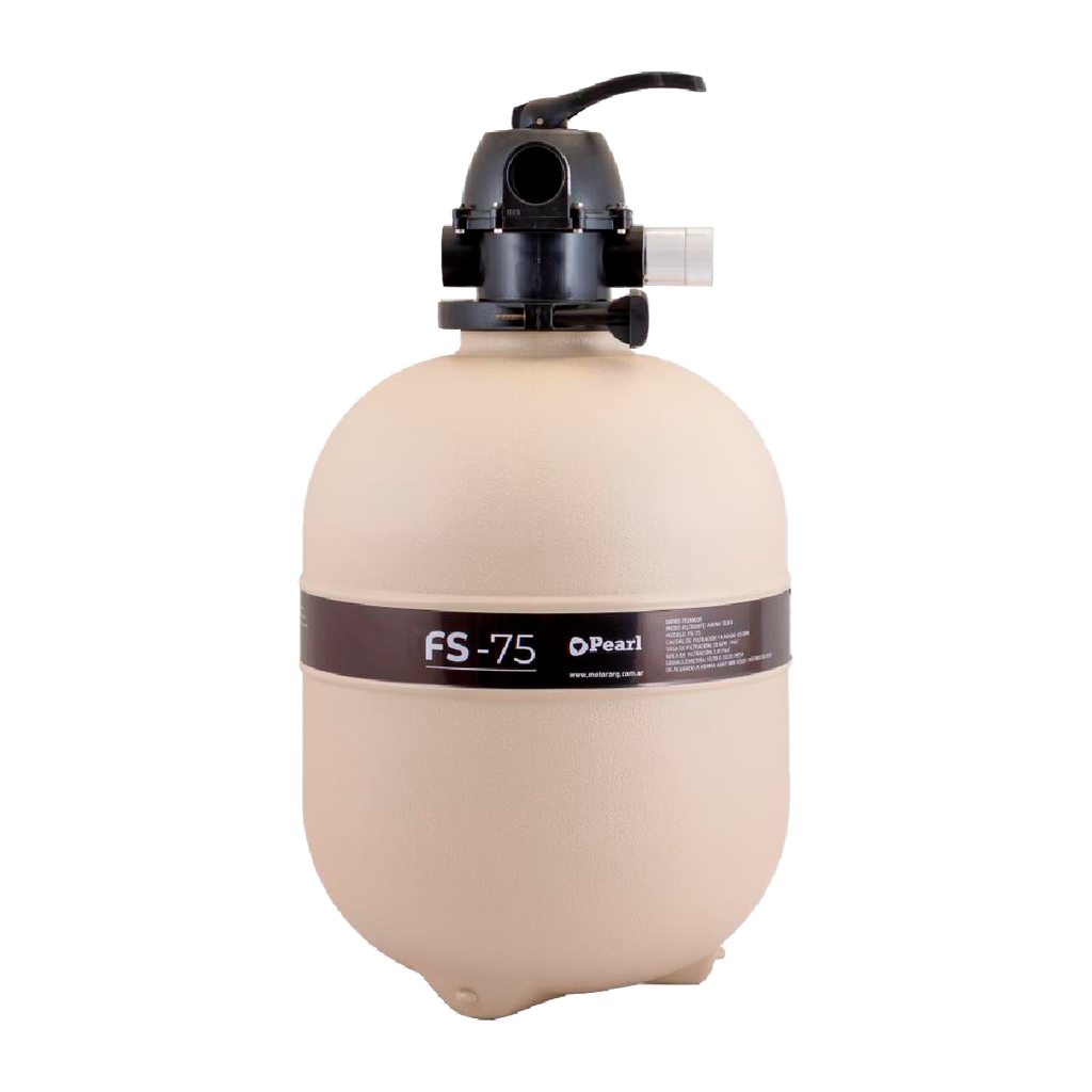 [S.FI.A.0075.0] FILTRO DE PISCINA PEARL MODELO FA-75 - PISCINAS HASTA 80.000 LTS