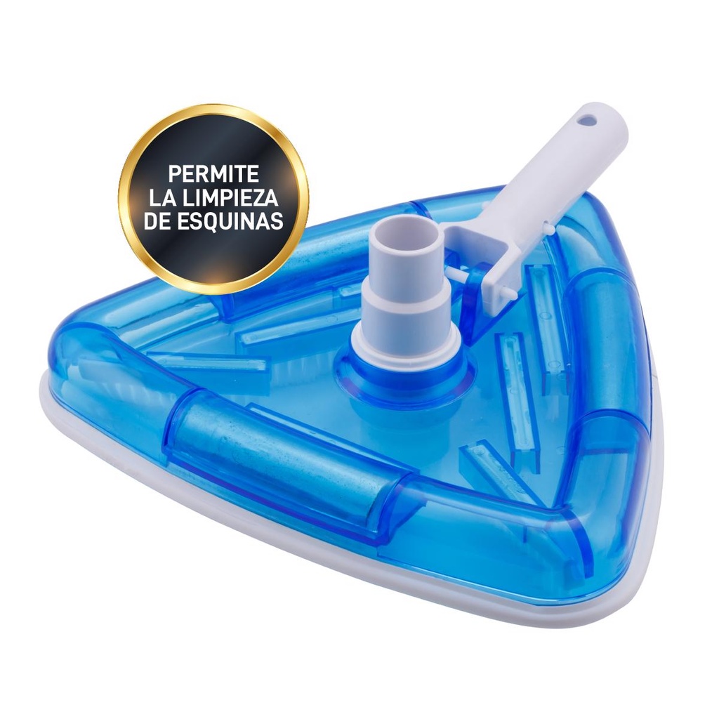 [S.LF.X.00T1.0] LIMPIAFONDO PEARL MODELO TRIANGULAR TRANSPARENTE PESADO