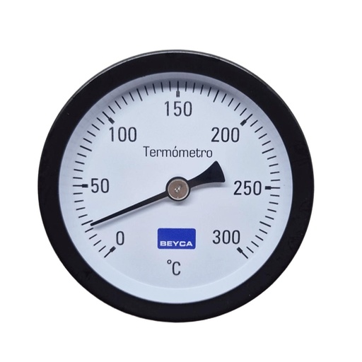 [TM2-39/300] TERMÓMETRO BIMET 63MM300C POST.1/4 BSPT (BULBO Y ROSCA AISI)
