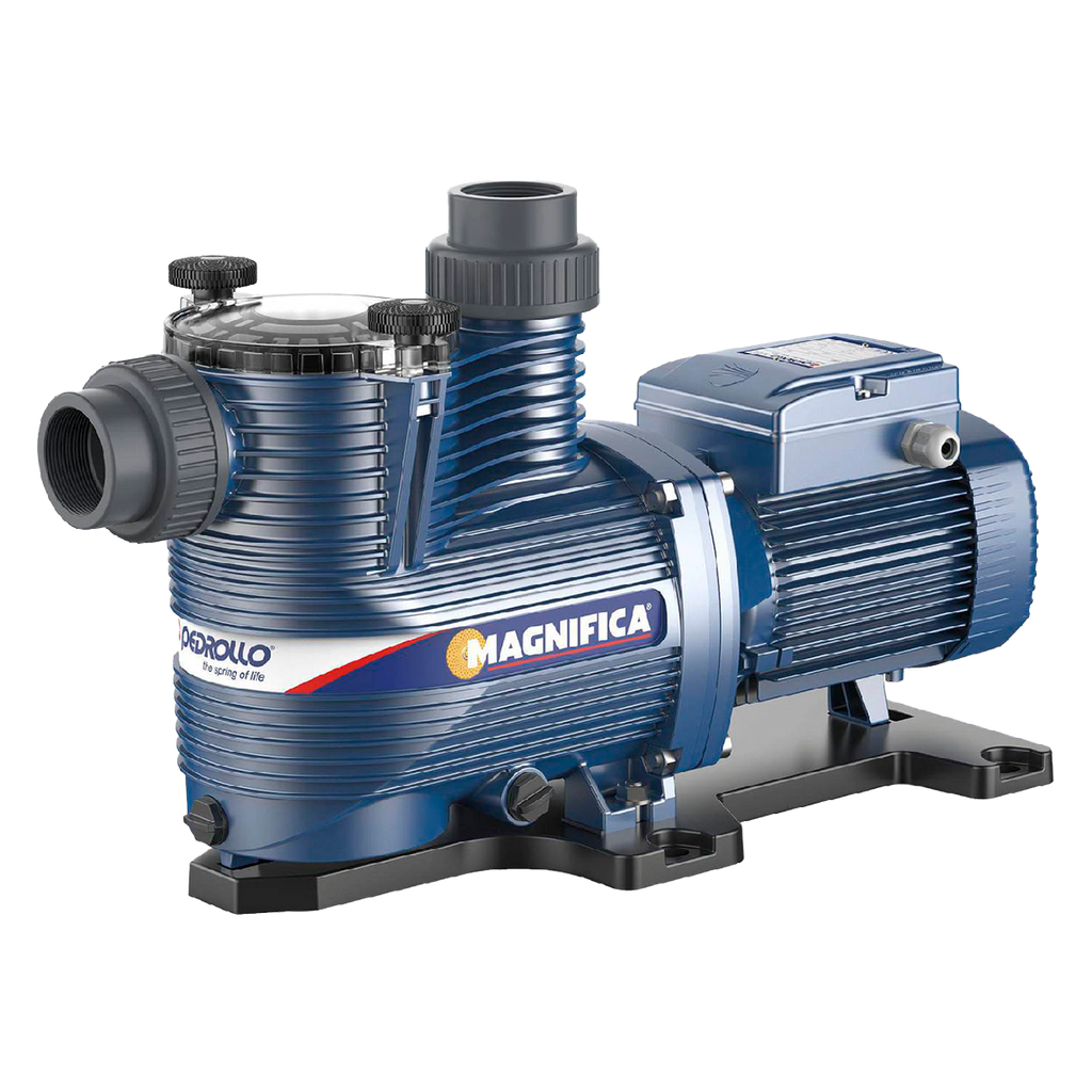 [I.MG.1.0015.M] BOMBA AUTOCEBANTE PEDROLLO MODELO MAGNIFICA 3M 1,5 HP - PISCINAS HASTA 150.000 LTS - 220V