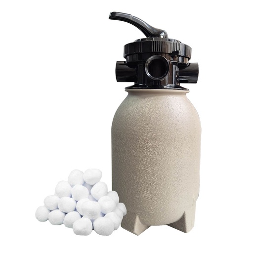 [S.FI.A.0020.0] FILTRO DE PISCINA PEARL CON CARGA FILTRANTE MODELO FA-20 - PISCINAS HASTA 17.000 LTS 