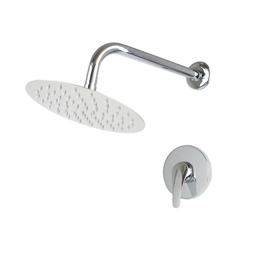 [T.MB.1.006C.0] VANN - Ducha monocomando flor redonda cromado