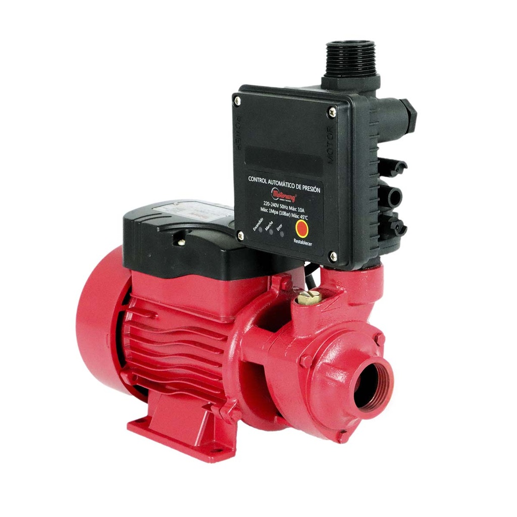 [A.TK.1.S005.M] BOMBA ELEVADORA INTELIGENTE MOTORARG MODELO PF MATIC - 0,5 HP - ELEVA 24 MTS - 220V