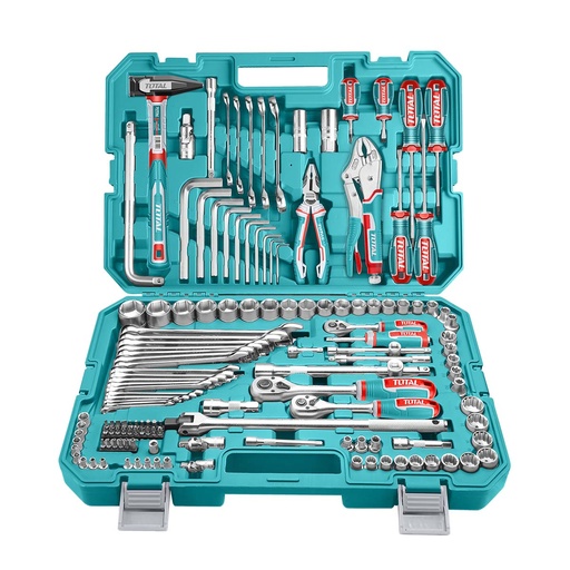 [XCHI14200] Caja de Herramientas TOTAL de 142 Pcs Modelo THKTHP21426