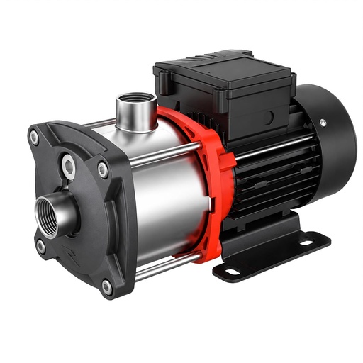 [EMHm 2-6] BOMBA MULTIETAPA HORIZONTAL LEO MODELO EMHm 2-6 - 1 HP - ELEVA 54 MTS - 220V